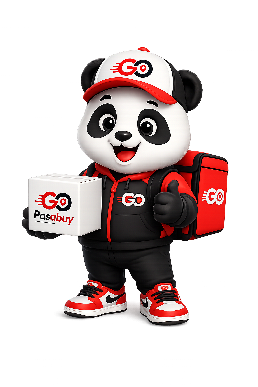 GO Pasabuy delivery mascot